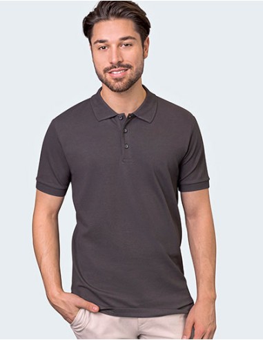 H-502-Mens Luxury Stretch Polo